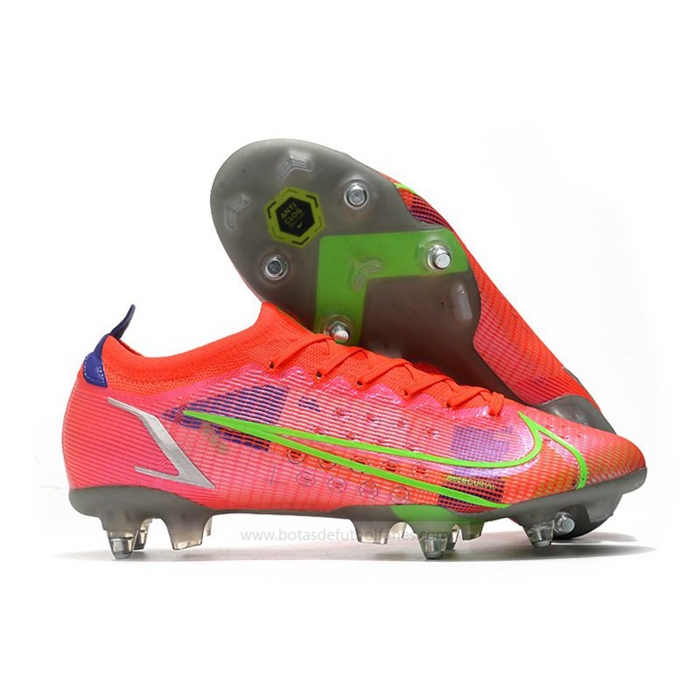 Nike Mercurial Vapor Elite SG Pro Spectrum Rojo Plata